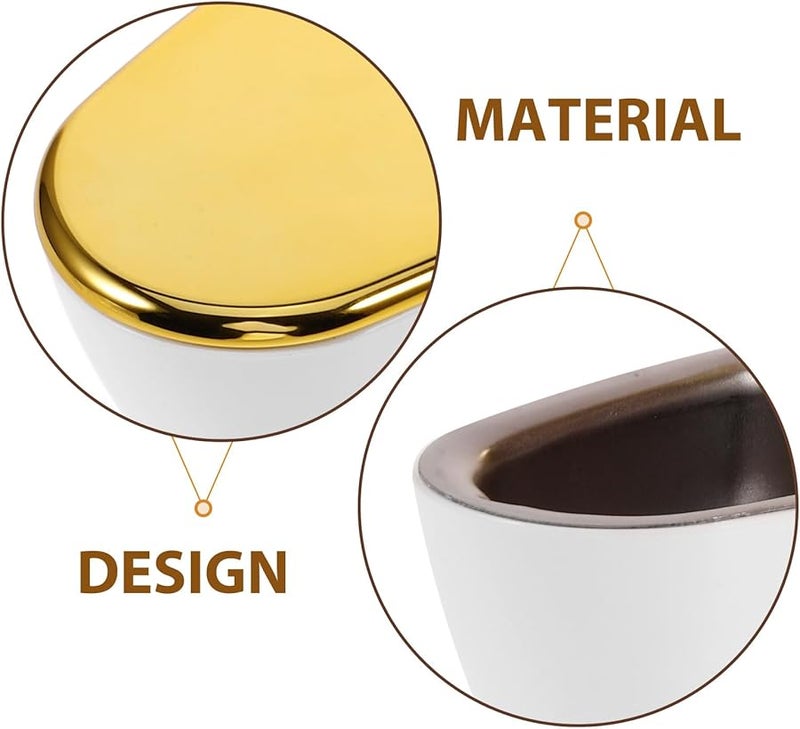 Wall Mounted Toilet Shaped Ashtray With Lid Indoor Decorative Smoking Holder For Bathroom - Image 3